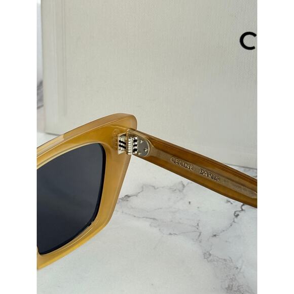 NEW Celine CL40187I Cheetah Cat Eye Sunglasses - Picture 7 of 8